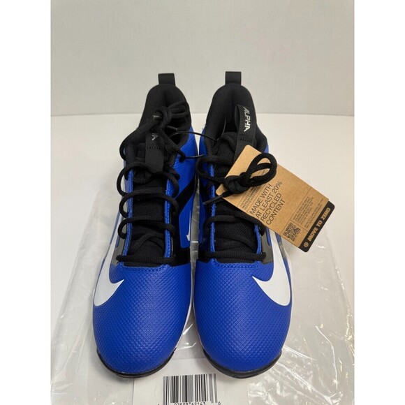 .9091 Nike Men's Alpha Menace 4 Shark Molded Football Cleats-US 10 Mens - Picture 3 of 5